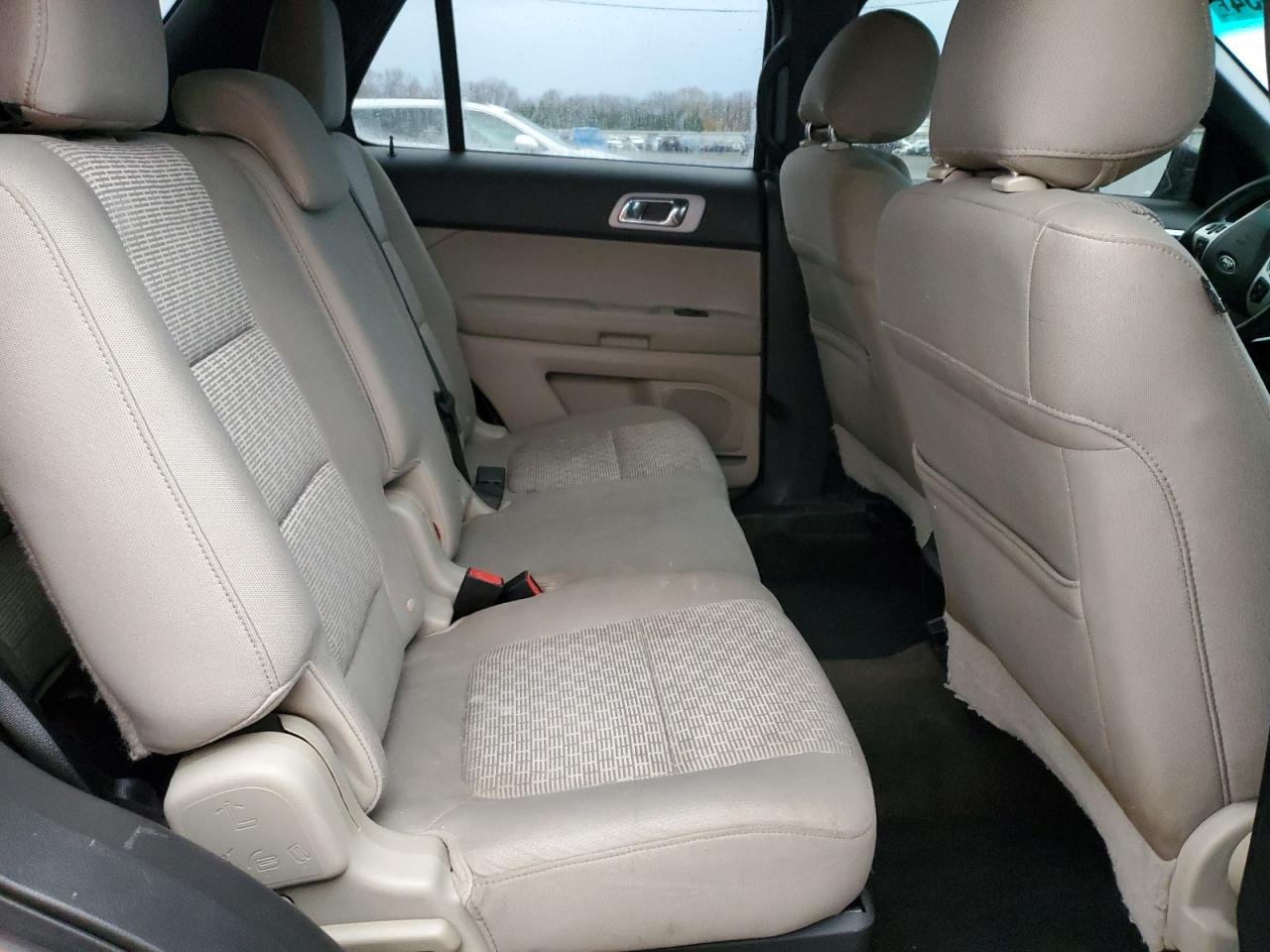 2014 Ford Explorer VIN 1FM5K8D83EGB39760 Copart auction photo, side / front end damage thumbnail 11