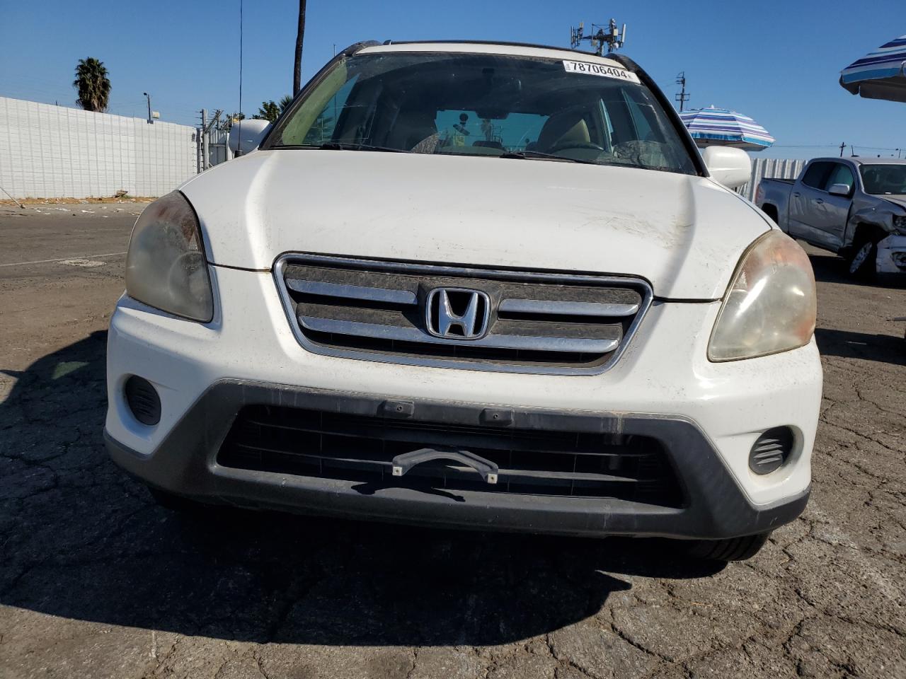 2006 Honda CR-V VIN JHLRD78926C027346 Copart auction photo, rear end / side damage thumbnail 5