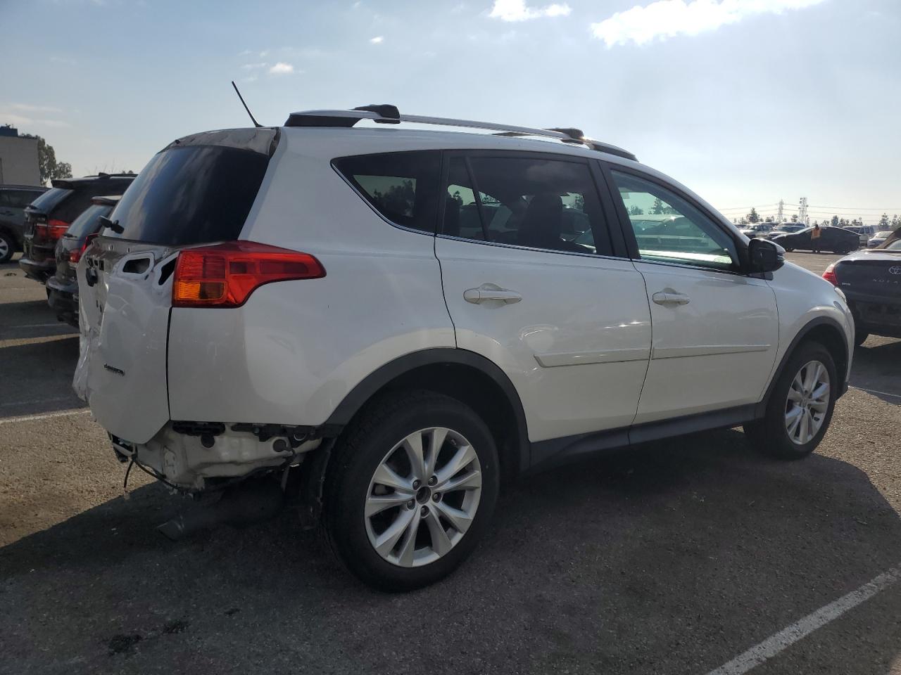 2013 Toyota RAV 4 VIN 2T3YFREV2DW061247 Copart auction photo, rear end damage thumbnail 3
