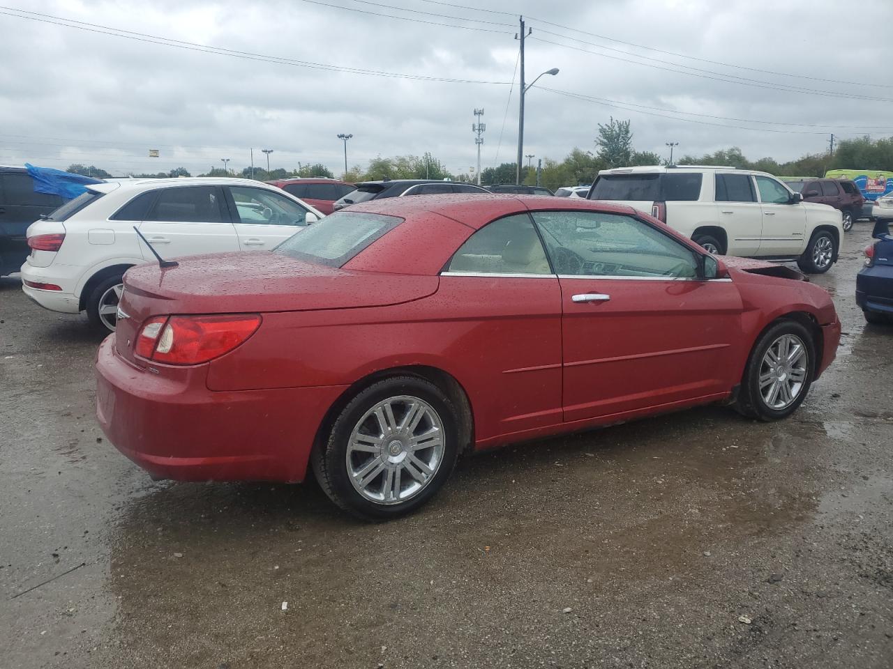 2008 Chrysler Sebring VIN 1C3LC65M28N267517 Copart auction photo, front end / minor dent/scratches damage thumbnail 3