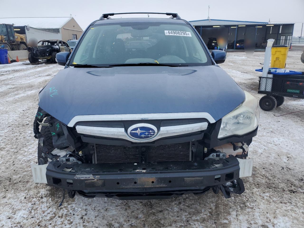 2014 Subaru Forester VIN JF2SJAPC5EH503058 Copart auction photo, front end damage thumbnail 5