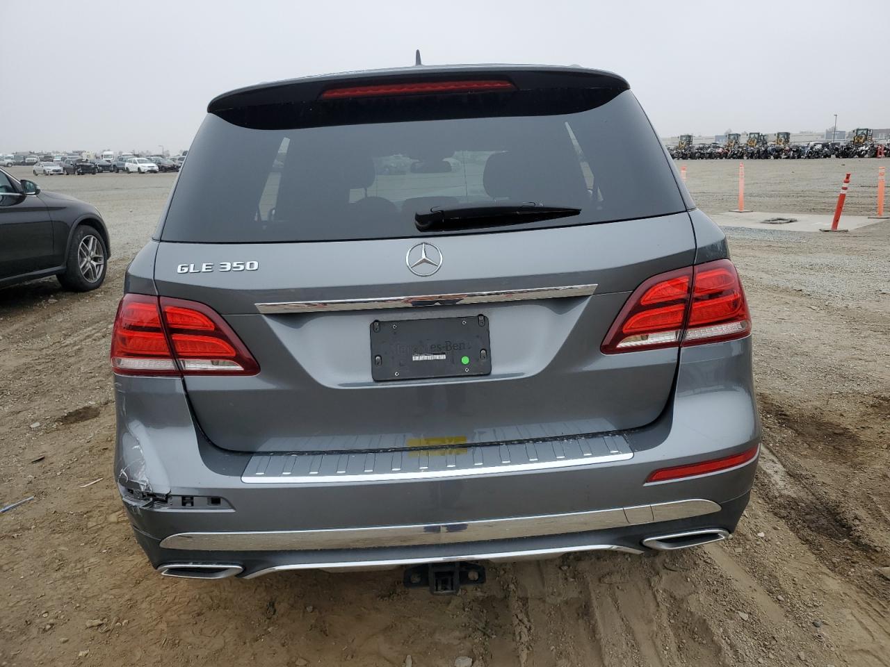 2018 Mercedes-Benz GLE VIN 4JGDA5JB8JB166084 Copart auction photo, front end / side damage thumbnail 6