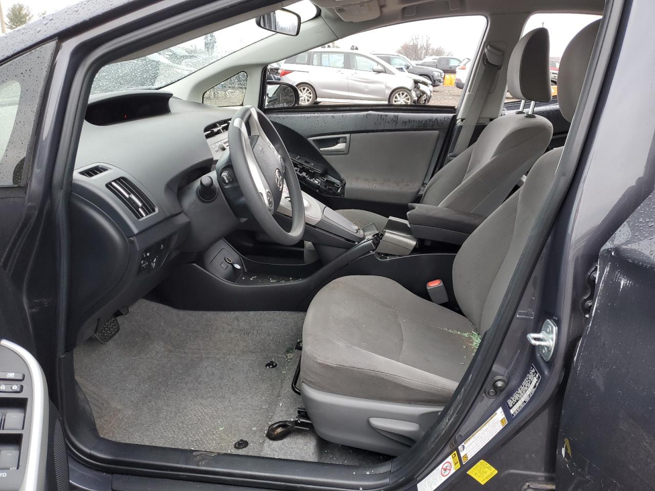 2015 Toyota Prius VIN JTDKN3DU2F1901236 Copart auction photo, side / rear end damage thumbnail 7