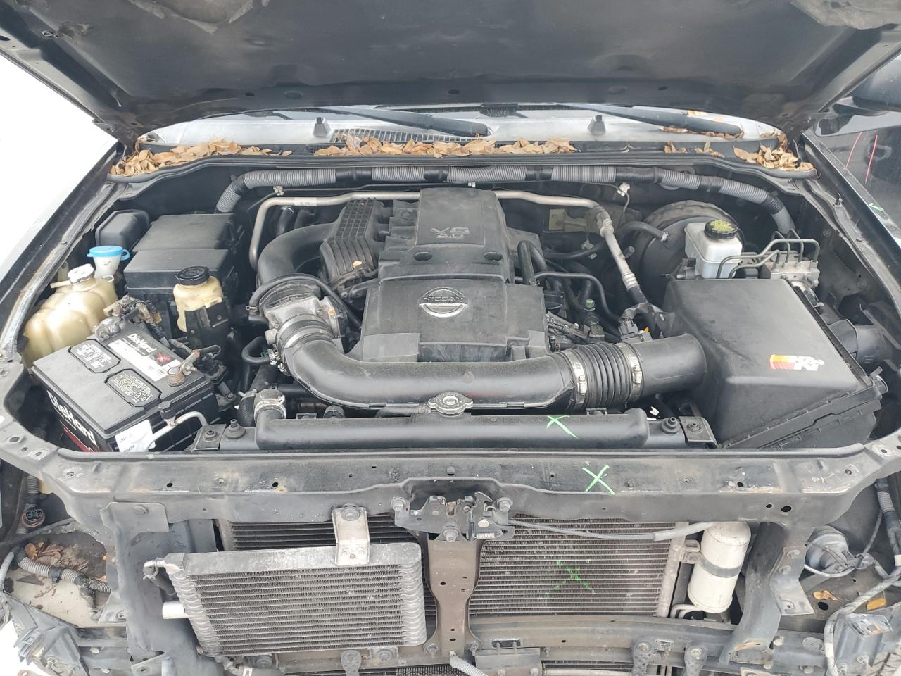 2010 Nissan Navara (Frontier) VIN 1N6AD0CU1AC444279 Copart auction photo, front end damage thumbnail 11