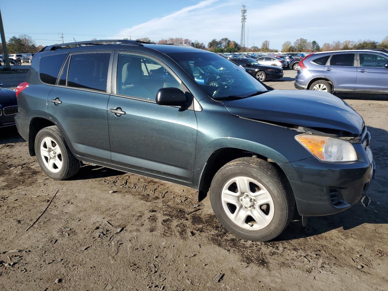 2011 Toyota RAV 4 VIN 2T3BF4DVXBW093001 Copart auction photo, front end damage thumbnail 4