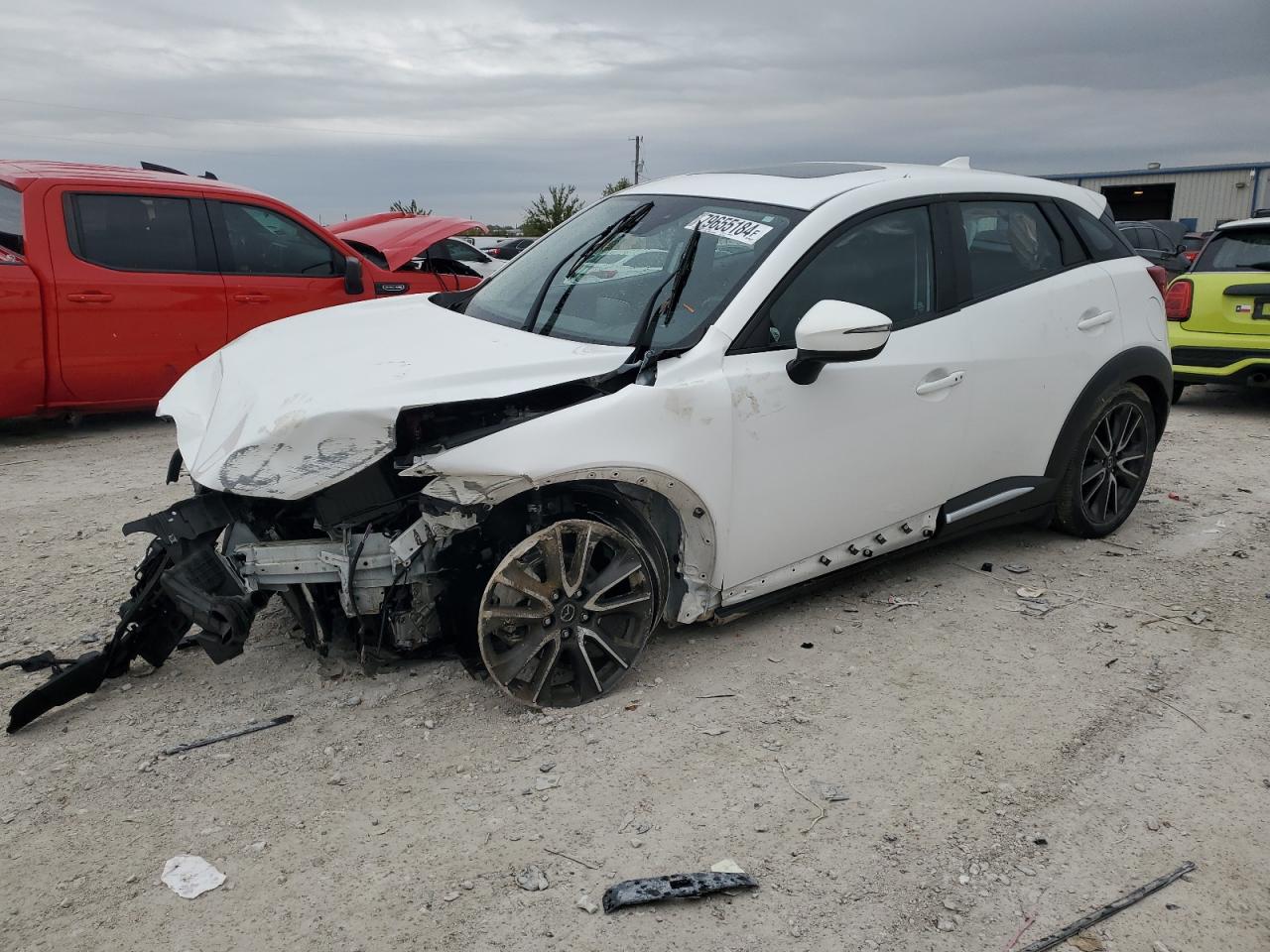 2016 Mazda CX-3 VIN JM1DKBD73G0110159