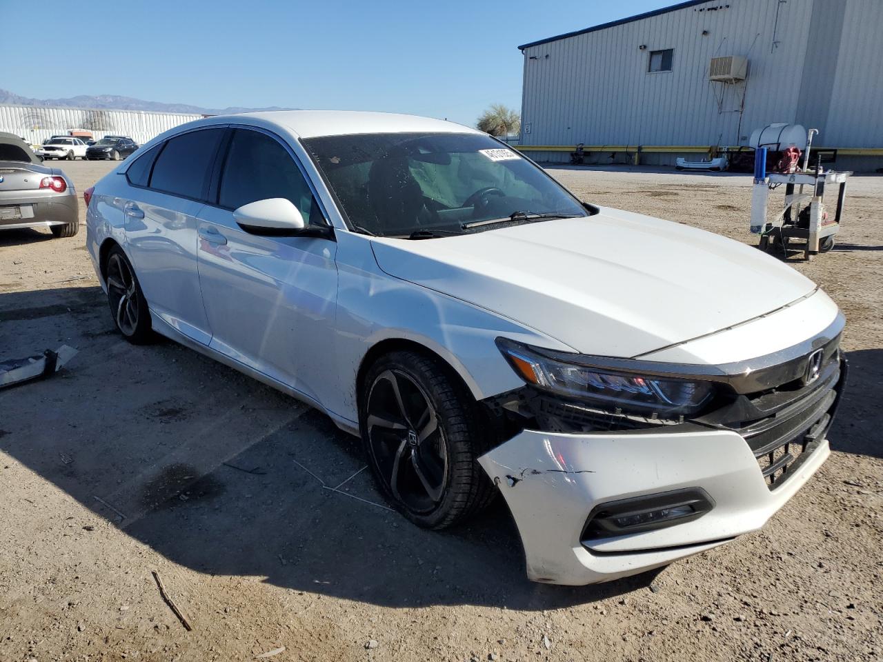 2018 Honda Accord VIN 1HGCV1E39JA243178 Copart auction photo, rollover / mechanical damage thumbnail 4