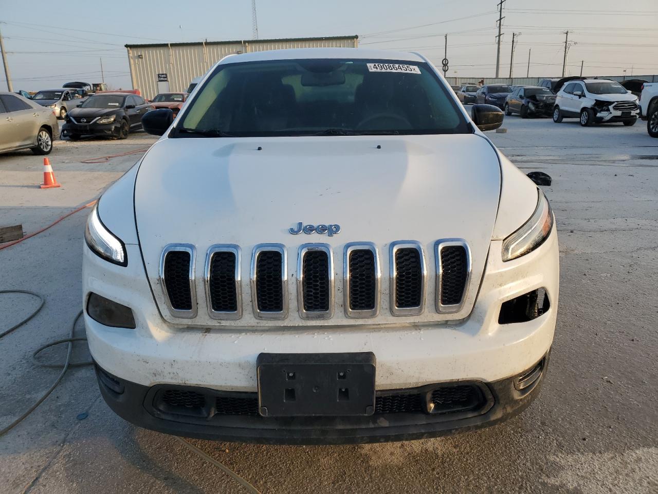2014 Jeep Grand Cherokee VIN 1C4PJLAB5EW169030 Copart auction photo, front end damage thumbnail 5