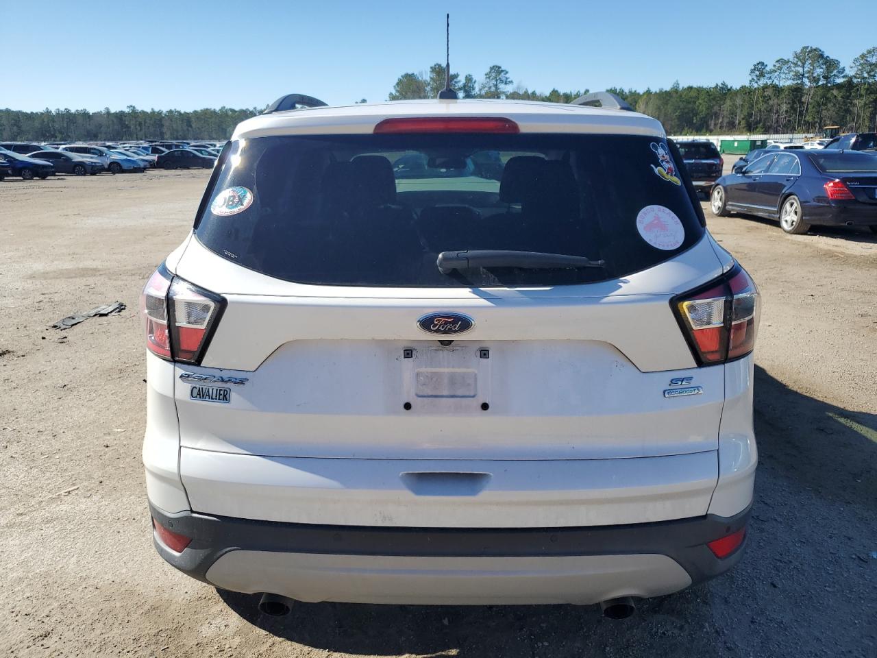 2017 Ford Escape VIN 1FMCU0GD6HUD26637 Copart auction photo, front end damage thumbnail 6
