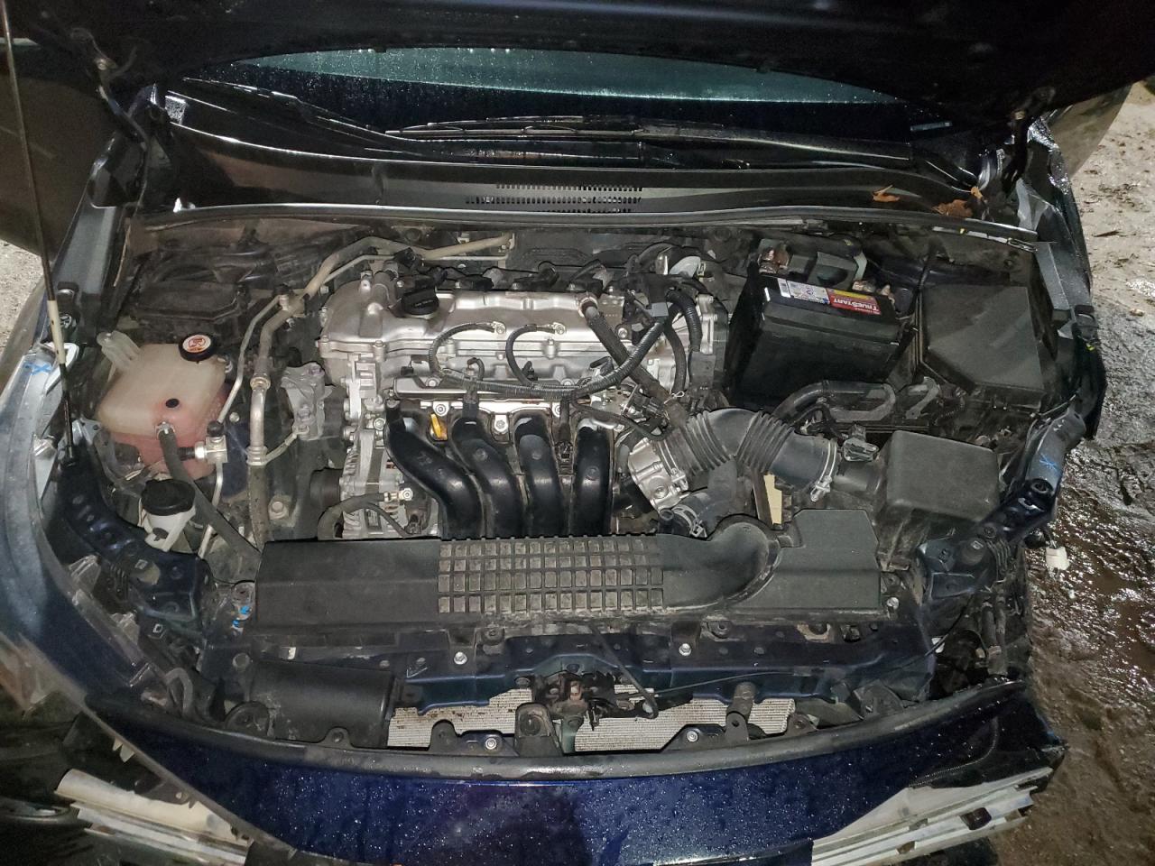 2020 Toyota Corolla VIN JTDHPRAEXLJ041991 Copart auction photo, front end / undercarriage damage thumbnail 11