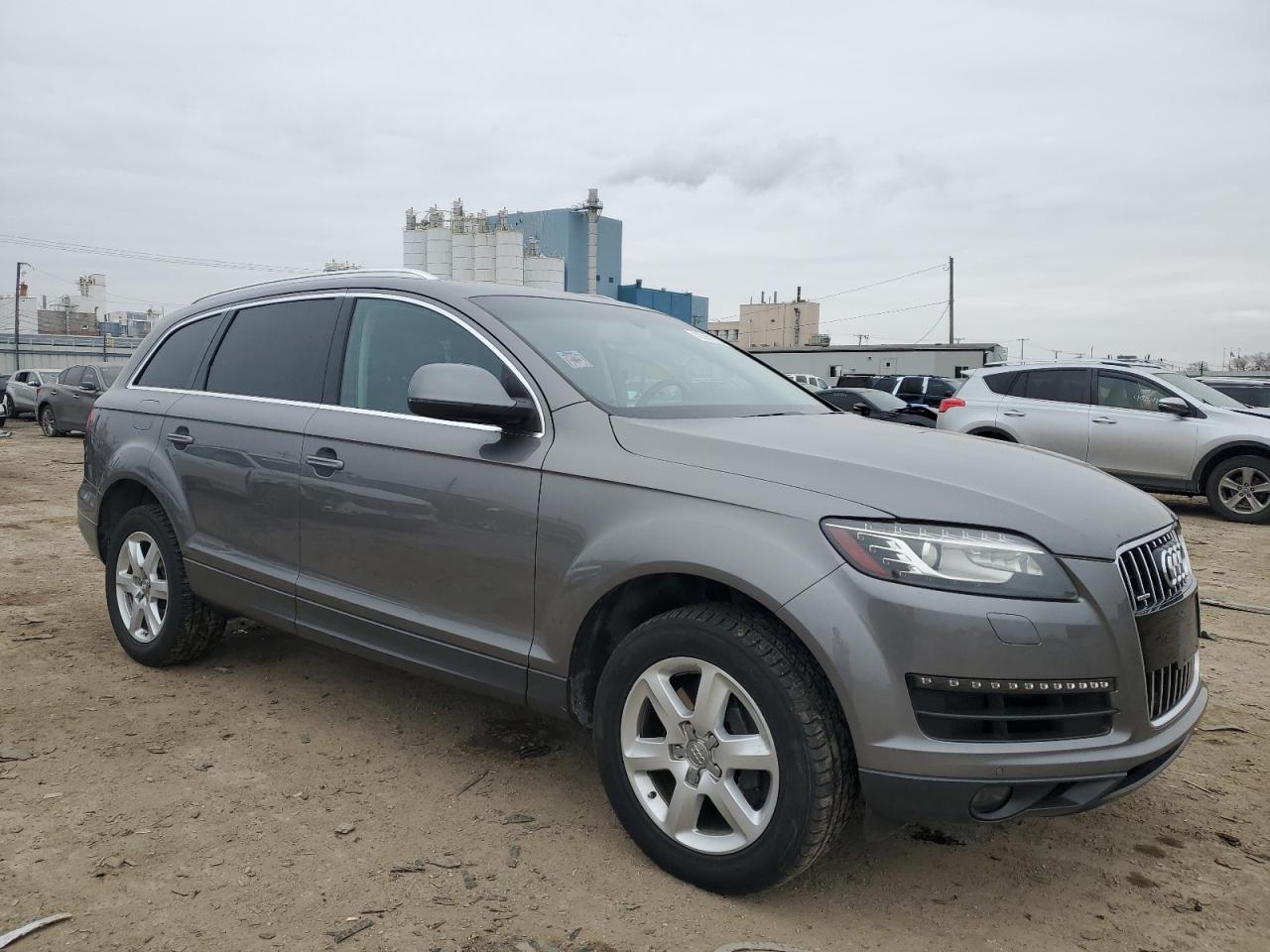 2013 Audi Q7 VIN WA1LGAFE0DD011574 Copart auction photo, front end damage thumbnail 4