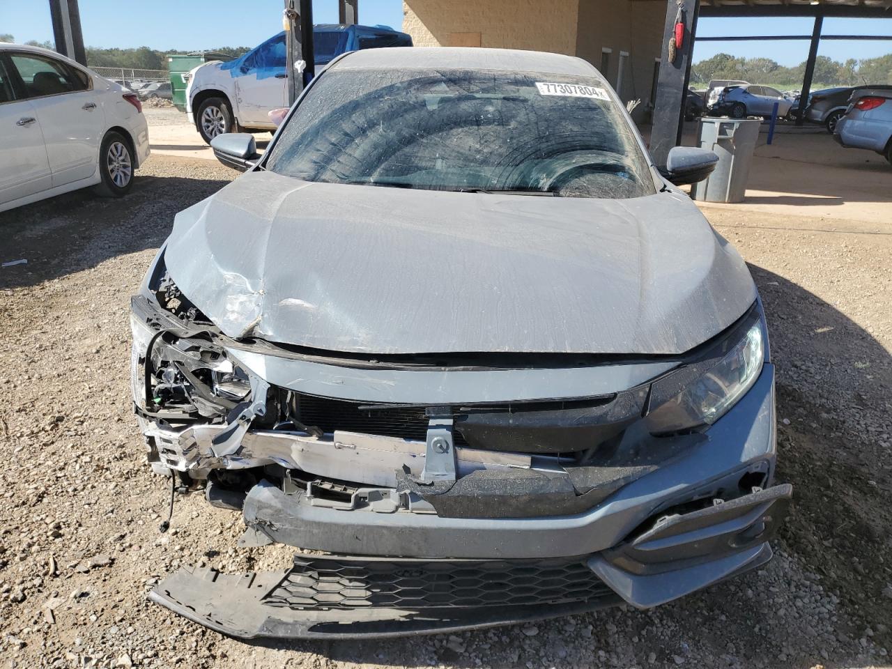 2021 Honda Civic VIN SHHFK7H44MU212569 Copart auction photo, front end damage thumbnail 6