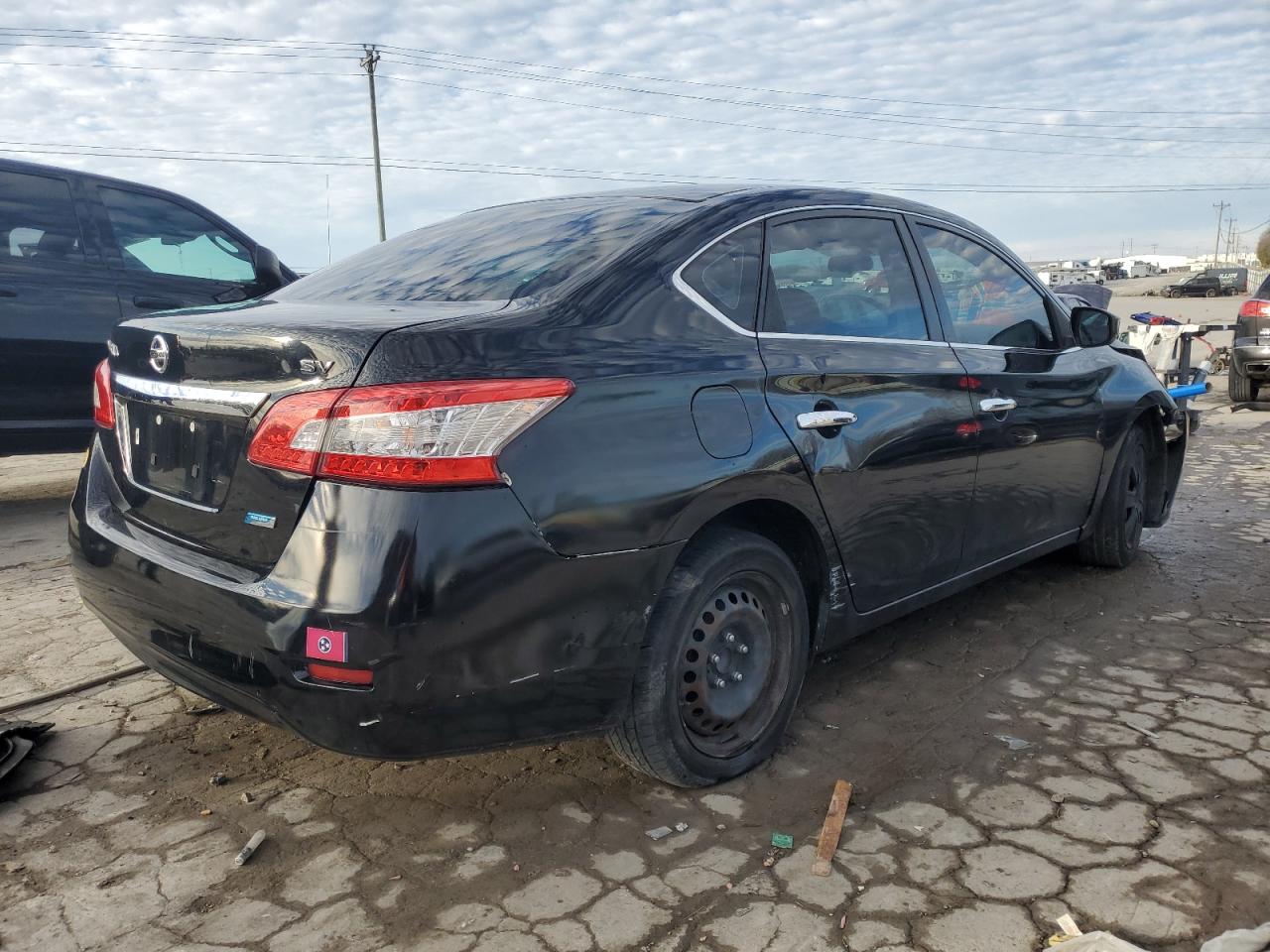 2013 Nissan Sentra VIN 3N1AB7APXDL714426 Copart auction photo, front end / minor dent/scratches damage thumbnail 3