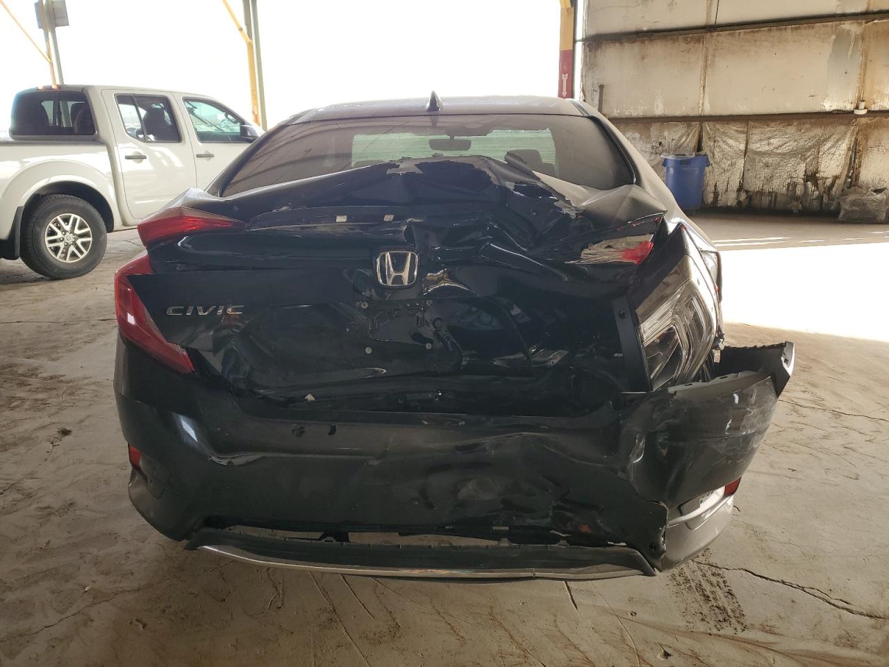 2020 Honda Civic VIN 19XFC1F78LE204052 Copart auction photo, rear end damage thumbnail 6