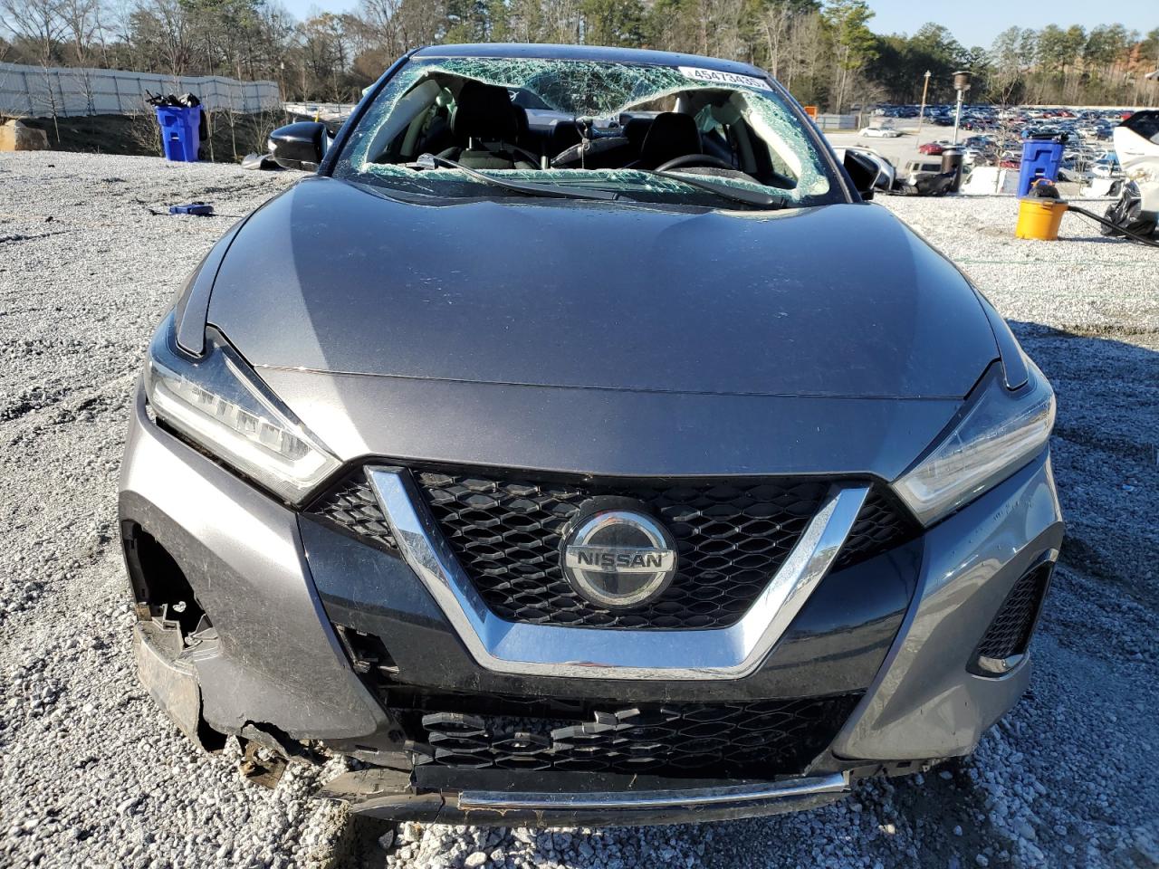 2019 Nissan Maxima VIN 1N4AA6AV3KC370123 Copart auction photo, front end / rear end damage thumbnail 5