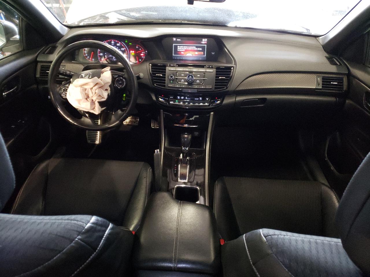 2016 Honda Accord VIN 1HGCR2F55GA017822 Copart auction photo, front end / minor dent/scratches damage thumbnail 8