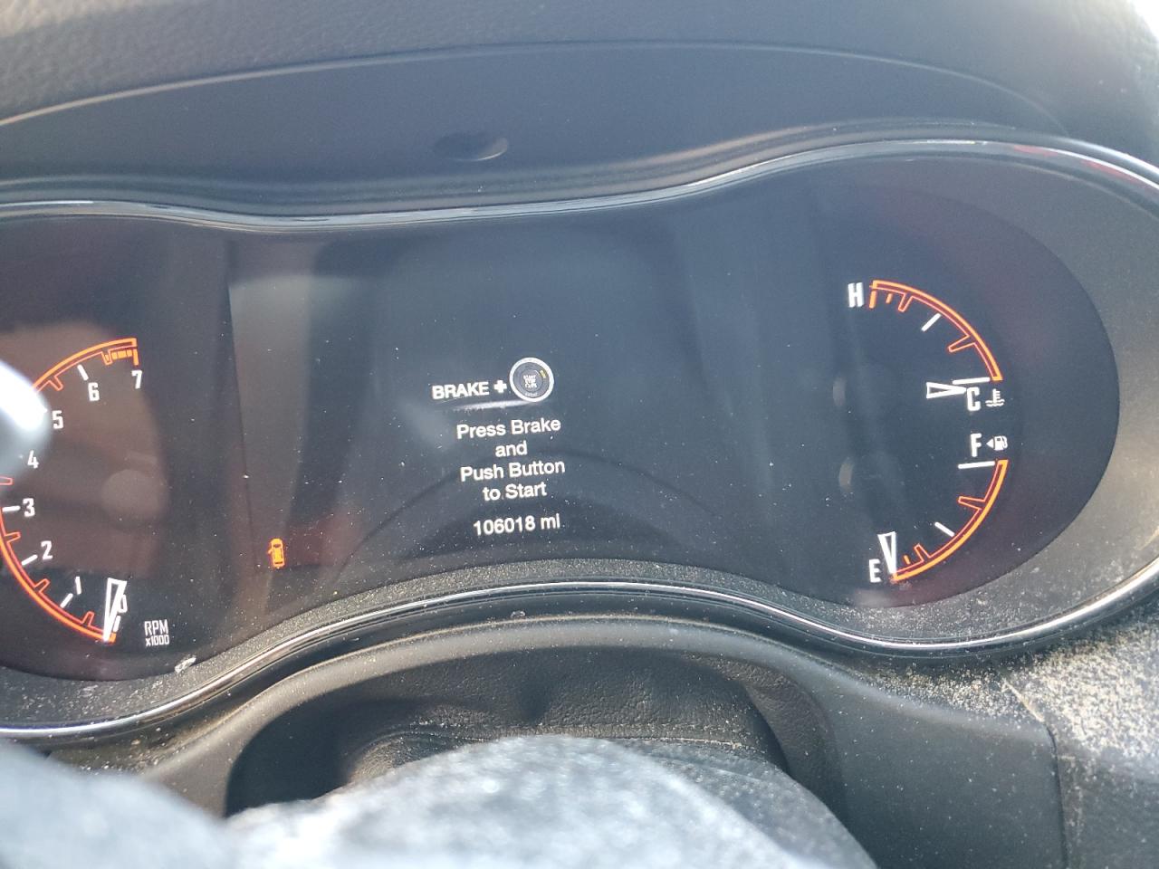 2018 Dodge Durango VIN 1C4RDHDG5JC354792 Copart auction photo, all over damage thumbnail 9
