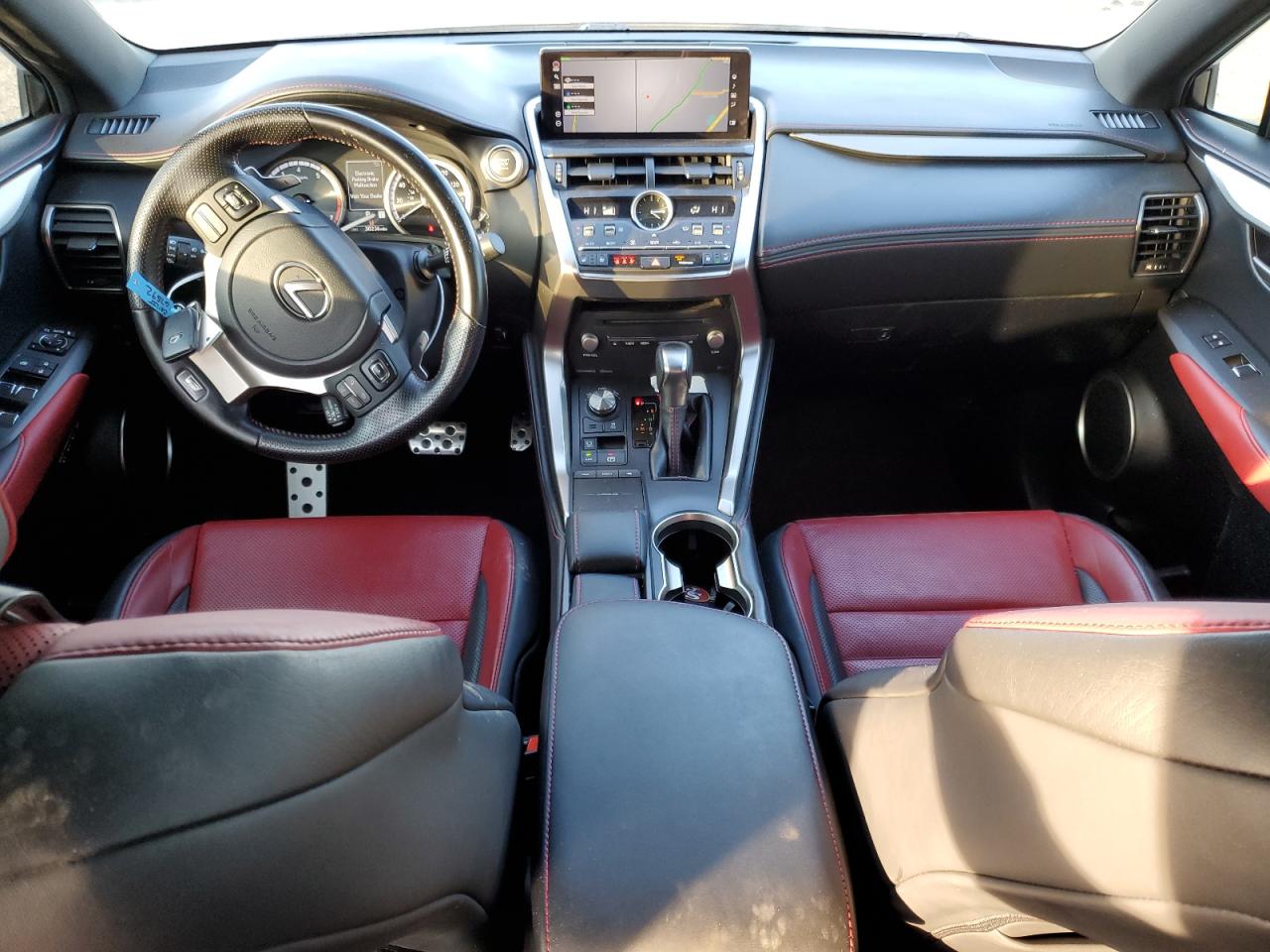 2021 Lexus NX VIN JTJSARBZ7M2183474 Copart auction photo, front end / side damage thumbnail 8