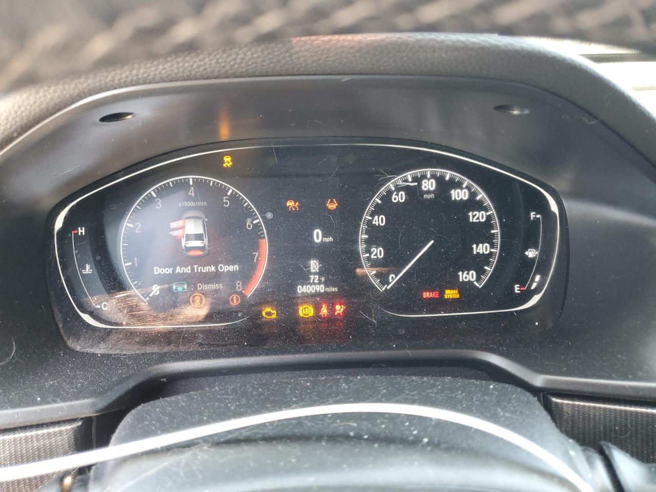 2022 Honda Accord VIN 1HGCV1F37NA026409 Copart auction photo, front end damage thumbnail 9