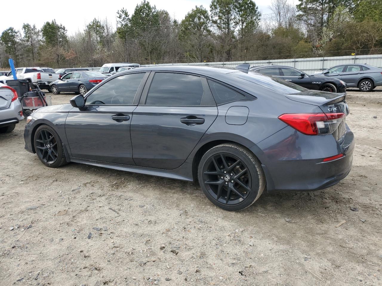 2022 Honda Civic VIN 2HGFE2F50NH534825 Copart auction photo, frame damage / front end damage thumbnail 2