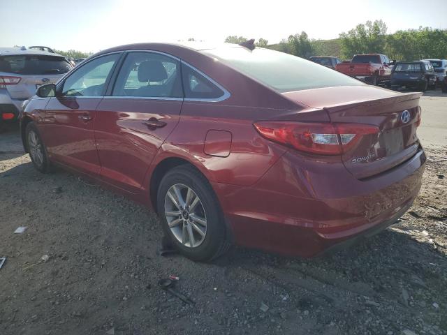 2016 Hyundai Sonata VIN 5NPE24AF3GH417555 Copart auction photo, front end / rear end damage thumbnail 2