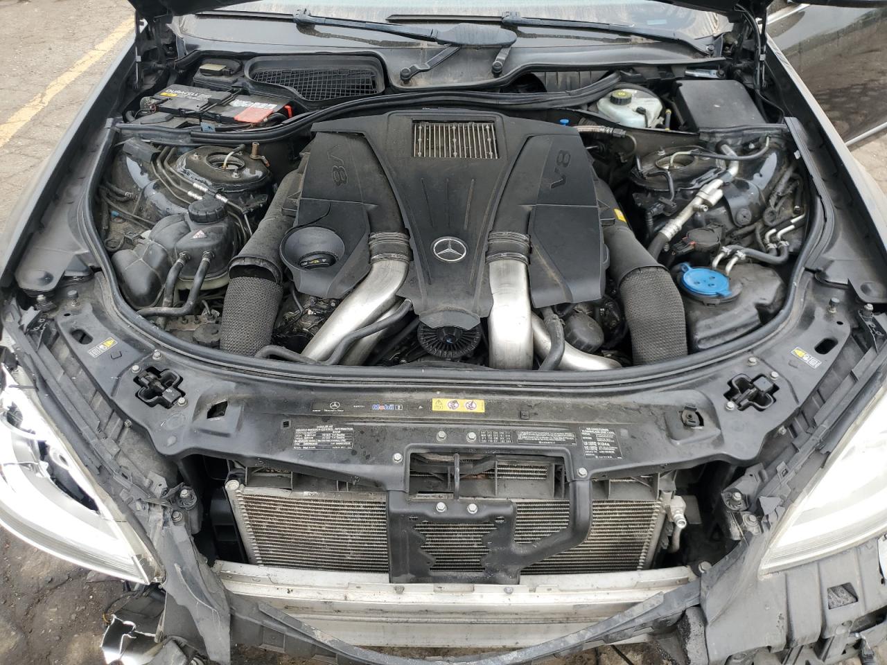 2012 Mercedes-Benz S-klasse VIN WDDNG9EB3CA474108 Copart auction photo, front end damage thumbnail 11