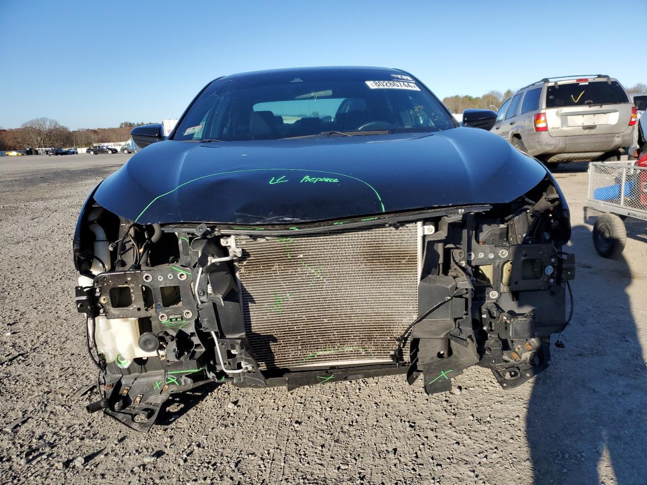 2020 Honda Civic VIN 2HGFC2E88LH514689 Copart auction photo, front end damage thumbnail 5