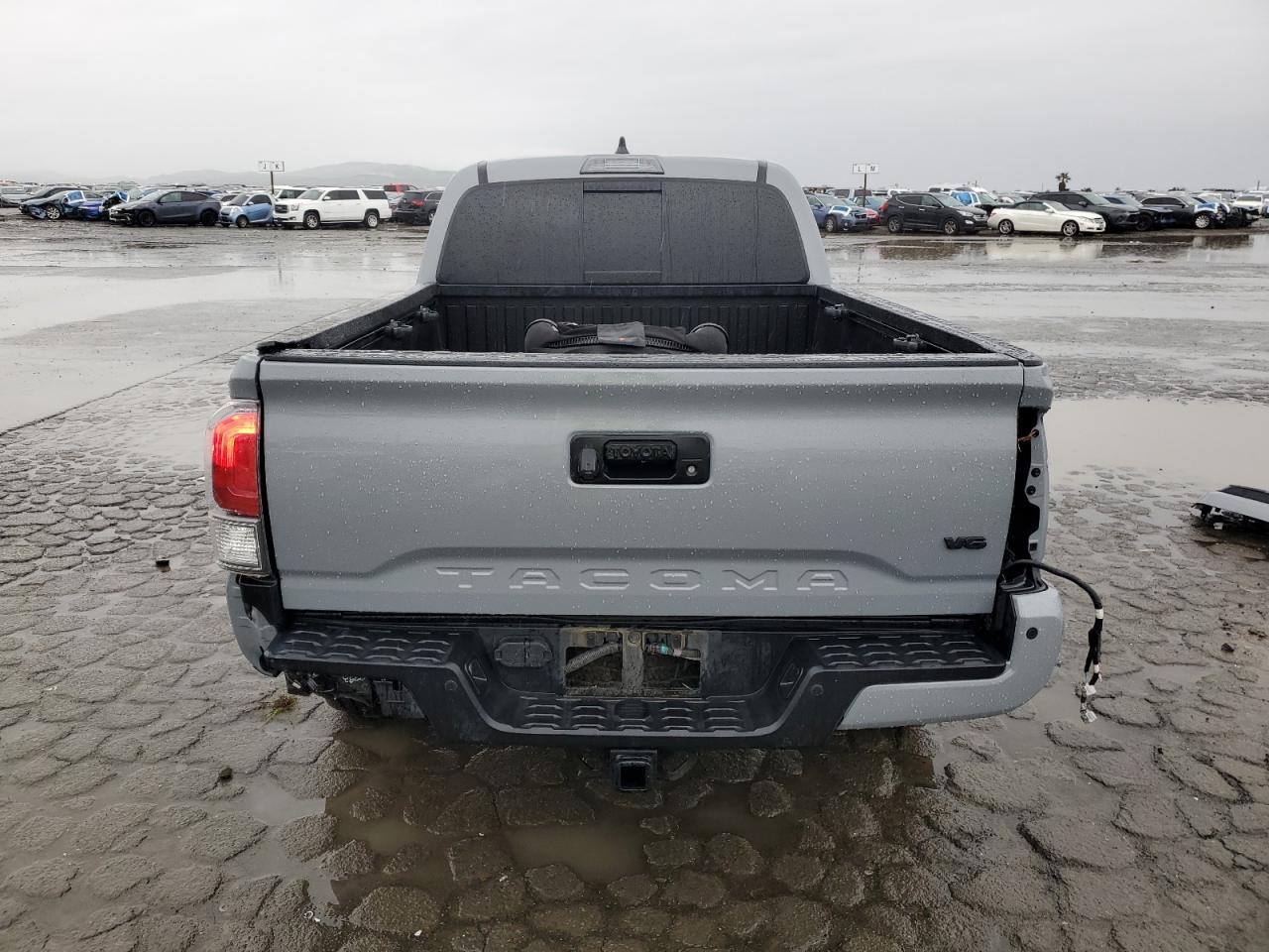 2021 Toyota Tacoma VIN 3TMDZ5BN5MM098717 Copart auction photo, front end / rear end damage thumbnail 6
