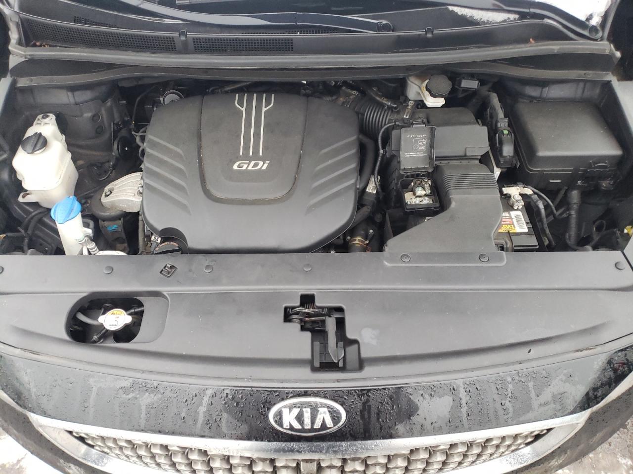 2015 KIA Sedona VIN KNDME5C12F6028361 Copart auction photo, mechanical damage thumbnail 12