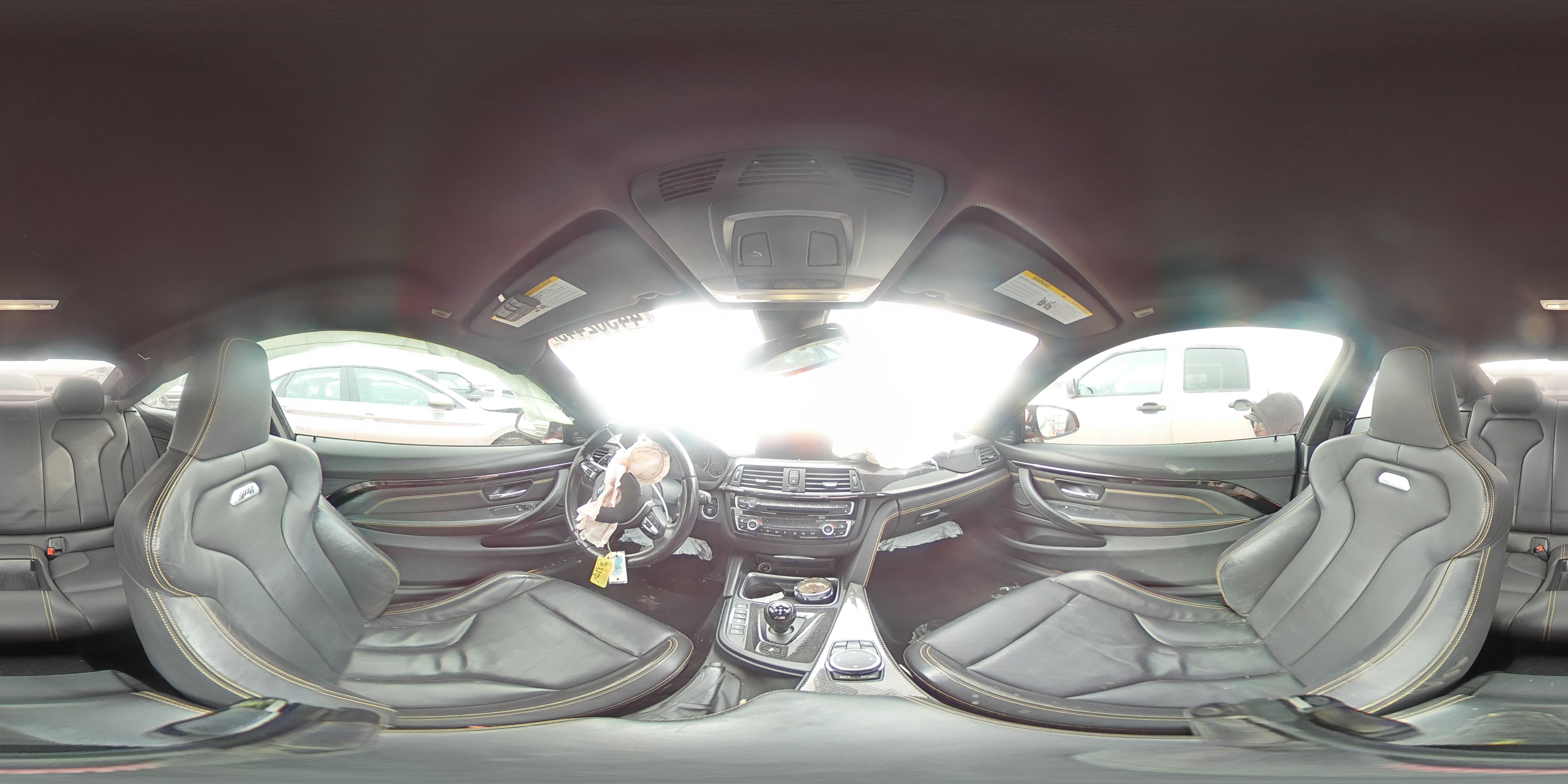 2015 BMW M4 VIN WBS3R9C52FK335068 Copart auction photo, front end damage thumbnail 13