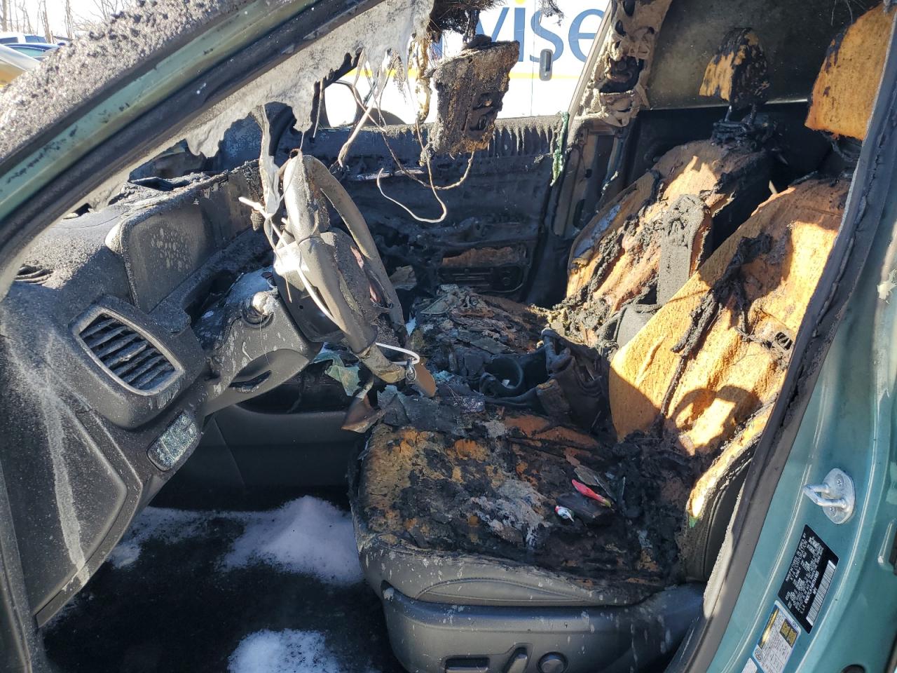 2024 KIA Seltos VIN KNDETCA74R7541065 Copart auction photo, burn - engine damage thumbnail 7