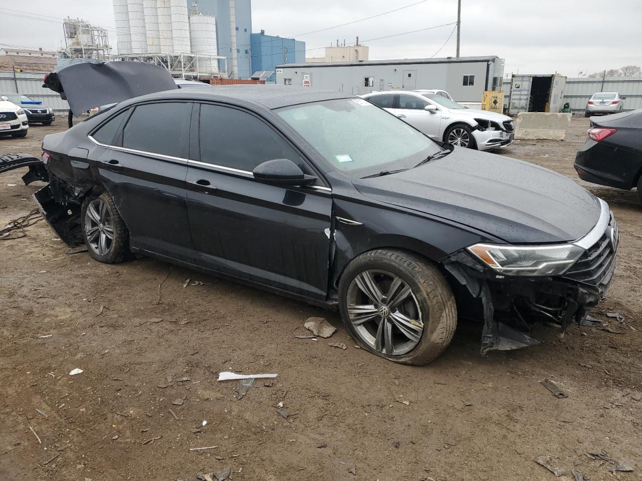 2020 Volkswagen Jetta VIN 3VWCB7BU0LM005388 Copart auction photo, all over damage thumbnail 4