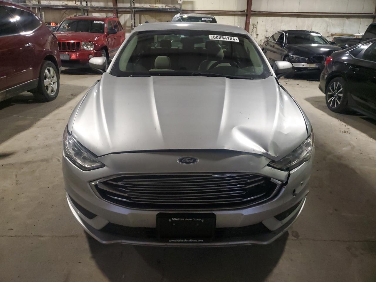 2018 Ford Fusion VIN 3FA6P0UU8JR279112 Copart auction photo, front end / minor dent/scratches damage thumbnail 5