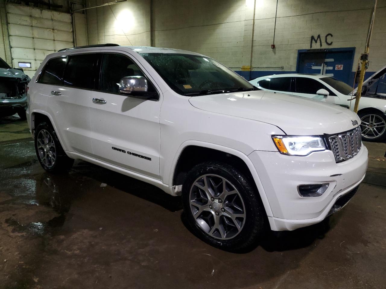 2019 Jeep Grand Cherokee VIN 1C4RJFCG9KC728966 Copart auction photo, front end / rear end damage thumbnail 4