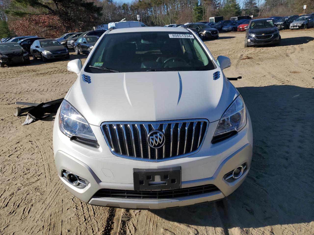 2016 Buick Encore VIN KL4CJ2SM8GB605172 Copart auction photo, side / rear end damage thumbnail 5