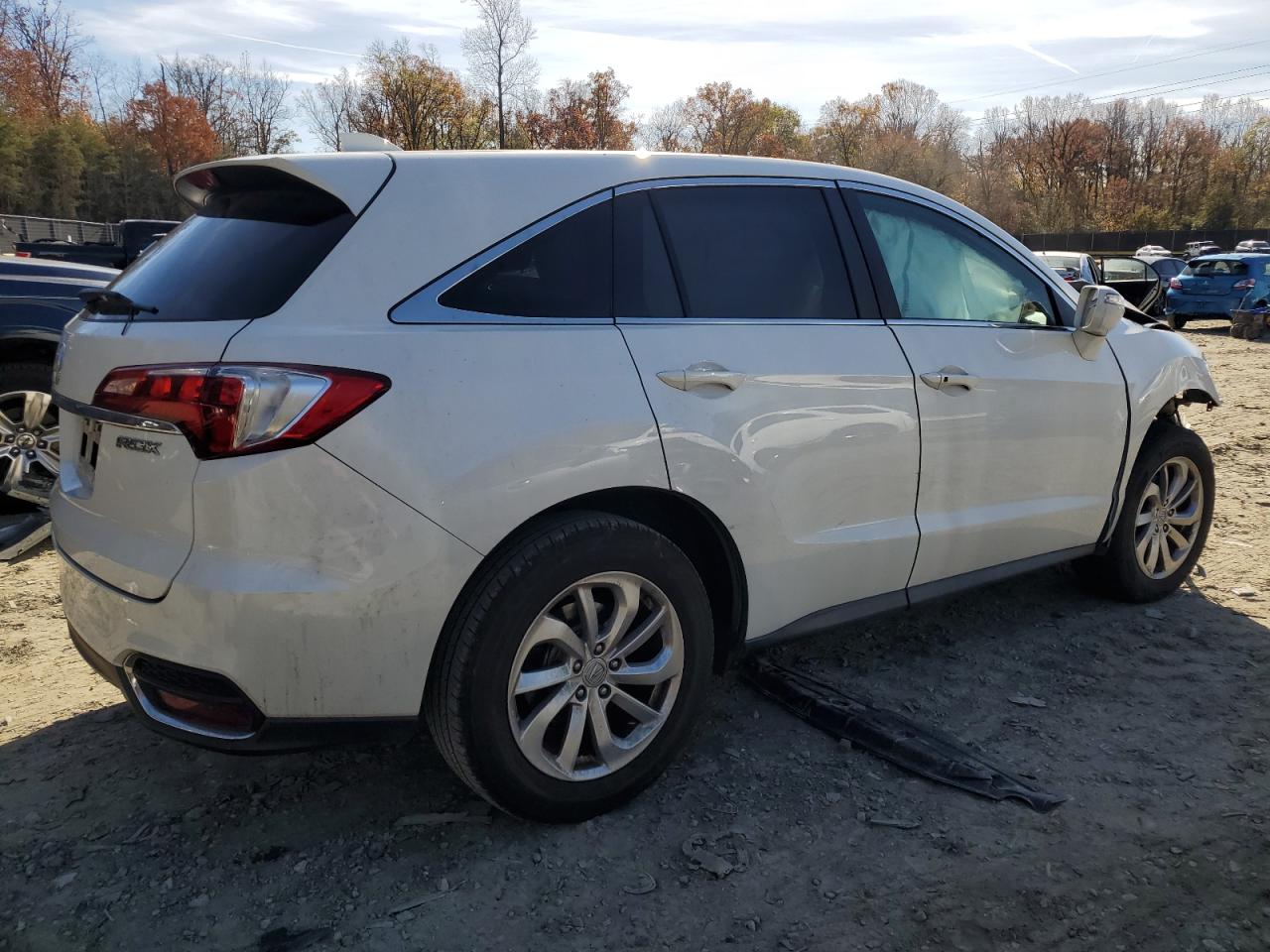2018 Acura RDX VIN 5J8TB3H37JL010338 Copart auction photo, front end damage thumbnail 3