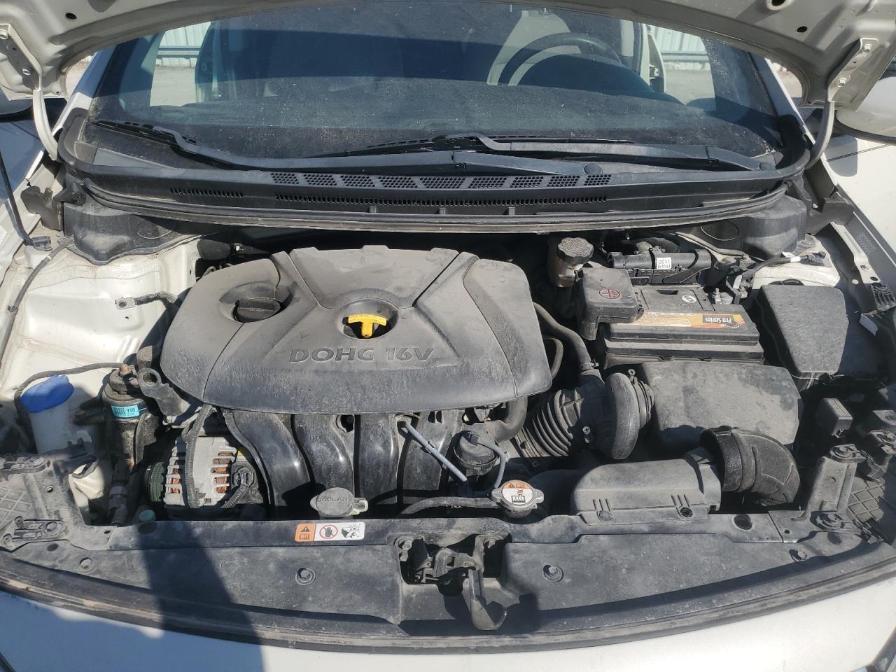 2015 KIA Forte VIN KNAFK4A6XF5331871 Copart auction photo, front end damage thumbnail 12