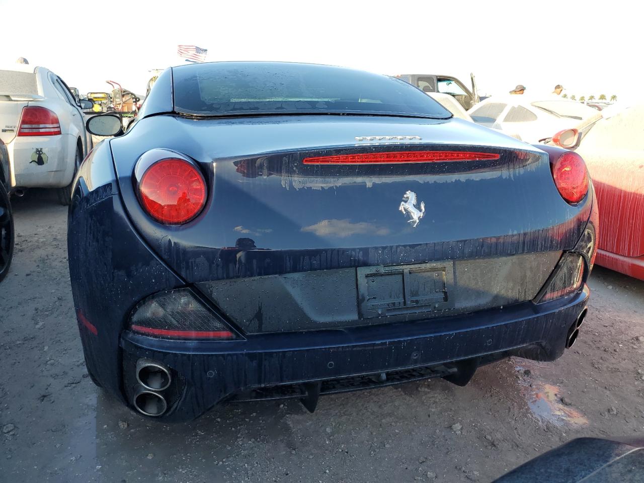2014 Ferrari California VIN ZFF65TJA3E0202487 Copart auction photo, water/flood / mechanical damage thumbnail 6