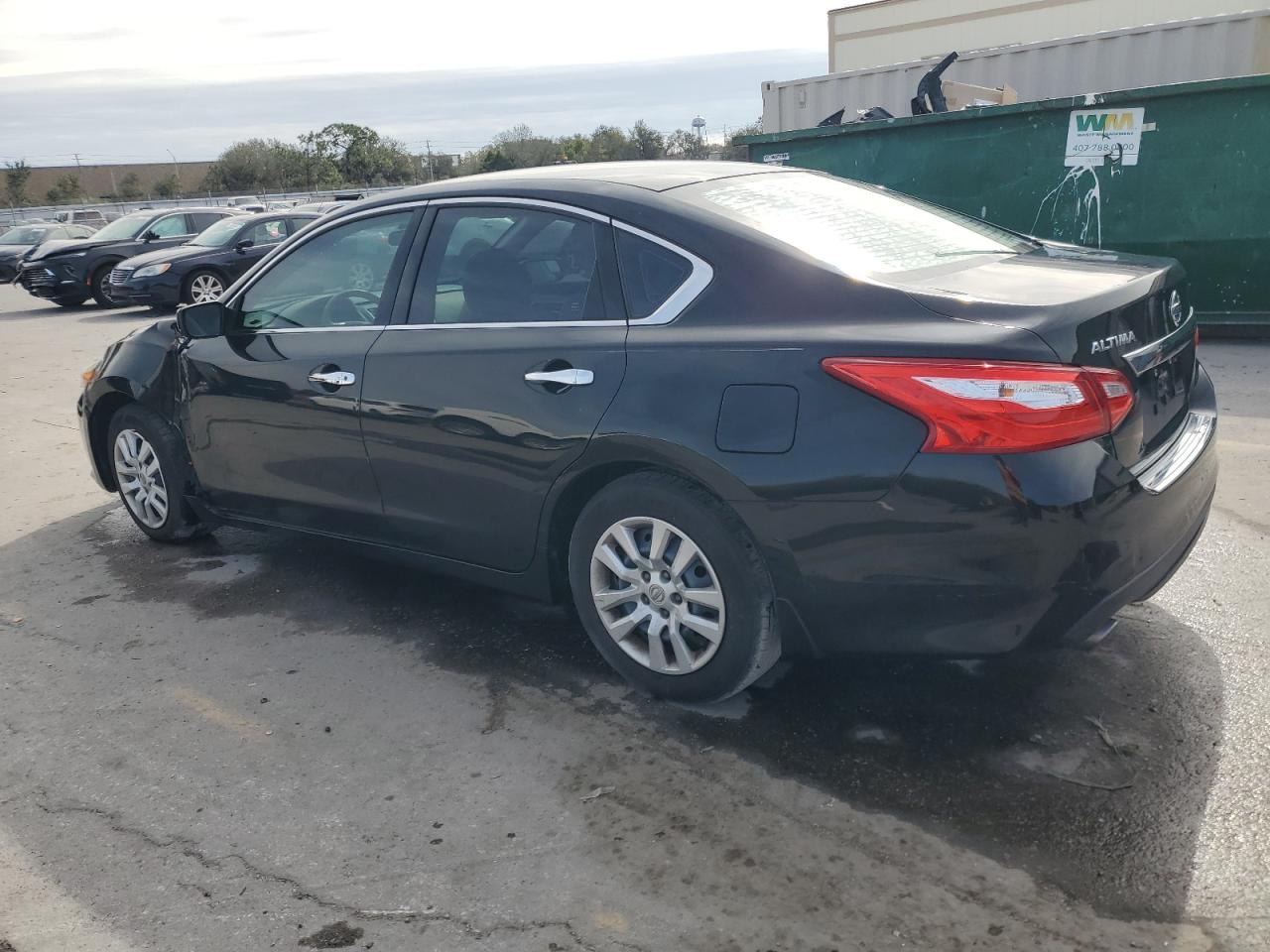 2017 Nissan Altima VIN 1N4AL3AP3HN356424 Copart auction photo, side / front end damage thumbnail 2