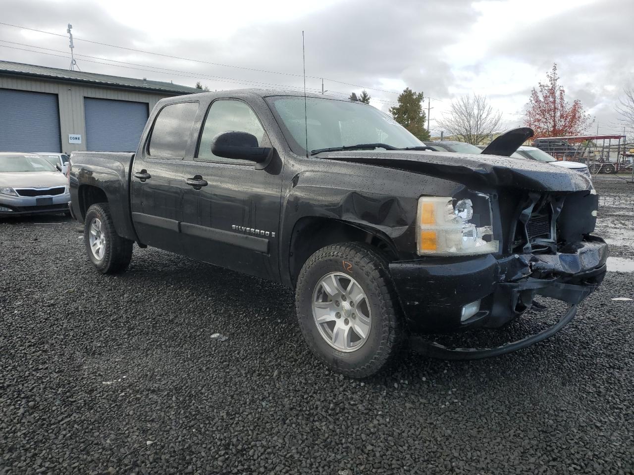 2007 Chevrolet Silverado VIN 2GCEK13M871558990 Copart auction photo, front end damage thumbnail 4