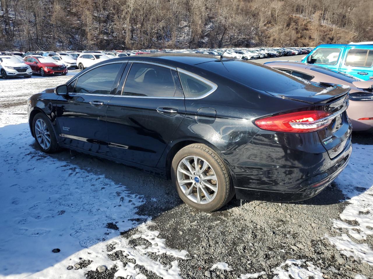 2018 Ford Fusion VIN 3FA6P0SU8JR216191 Copart auction photo, water/flood damage thumbnail 2