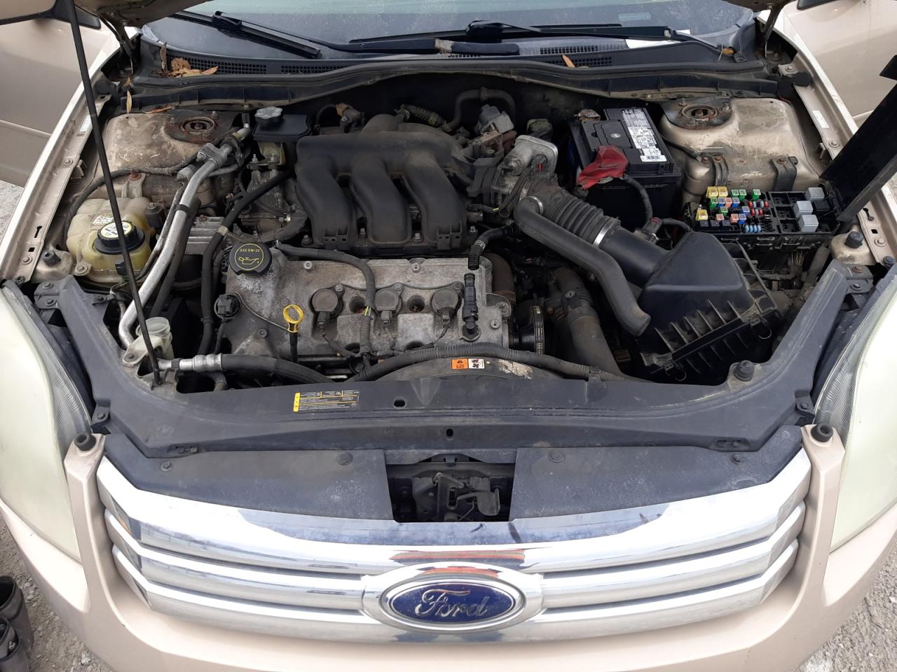 2008 Ford Fusion VIN 3FAHP08128R188713 Copart auction photo, side / rear end damage thumbnail 11