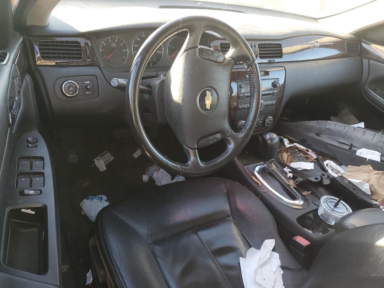 2012 Chevrolet Impala VIN 2G1WC5E39C1105025 Copart auction photo, side / front end damage thumbnail 8