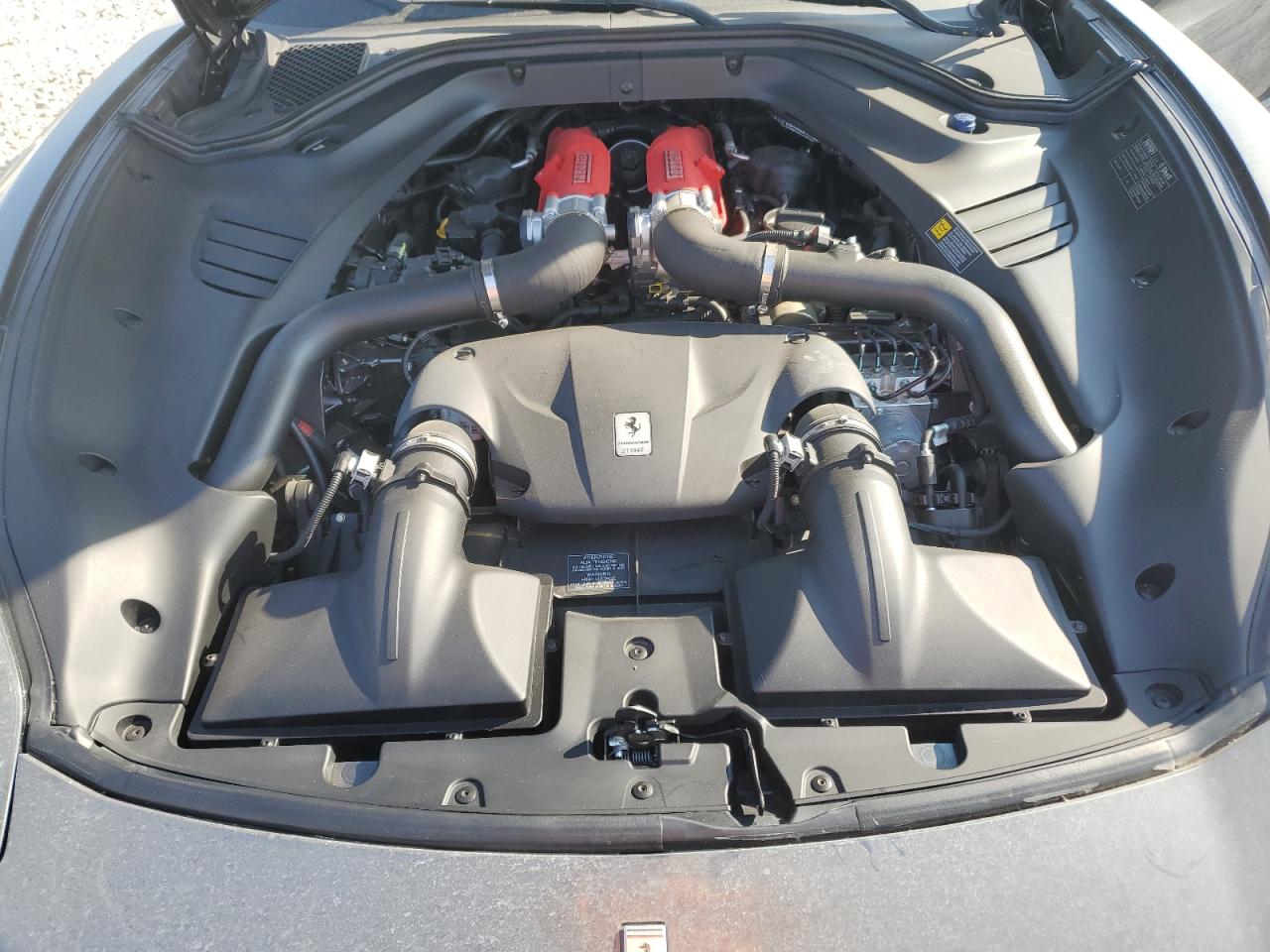 2015 Ferrari California VIN ZFF77XJA2F0211849 Copart auction photo, side damage thumbnail 11