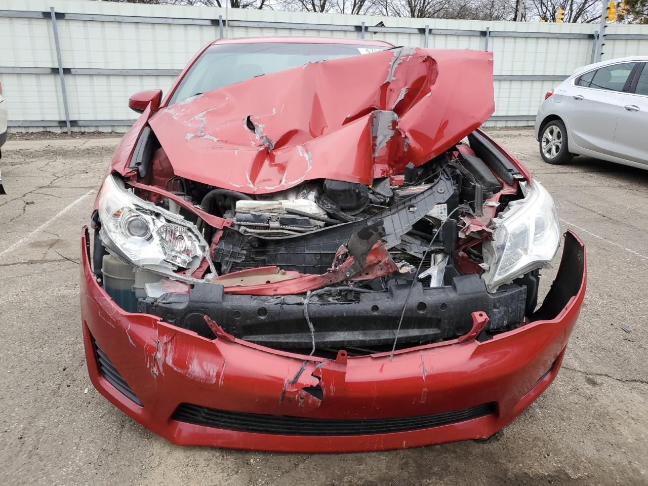2013 Toyota Camry VIN 4T4BF1FK4DR286330 Copart auction photo, front end damage thumbnail 5