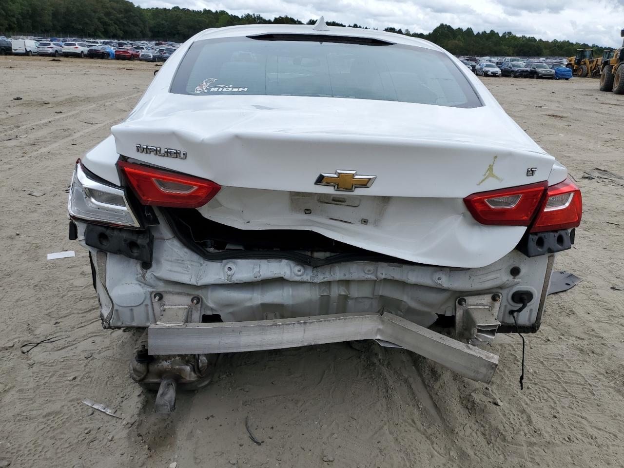 2016 Chevrolet Malibu VIN 1G1ZE5STXGF220369 Copart auction photo, rear end / minor dent/scratches damage thumbnail 6
