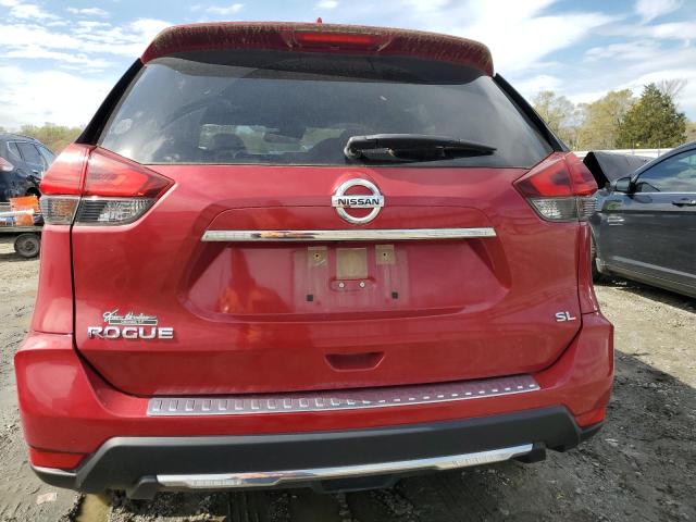 2017 Nissan Rogue VIN JN8AT2MT3HW380511 Copart auction photo, side damage thumbnail 6