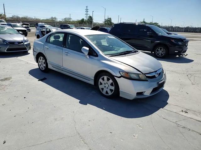 2009 Honda Civic VIN 2HGFA16539H527864 Copart auction photo, front end / rear end damage thumbnail 11