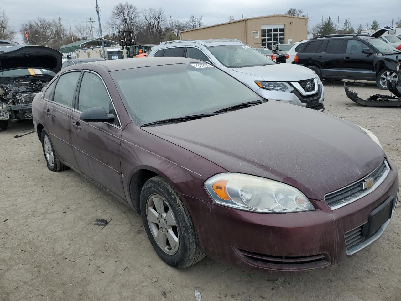 2007 Chevrolet Impala VIN 2G1WT58K279355071 Copart auction photo, side damage thumbnail 4