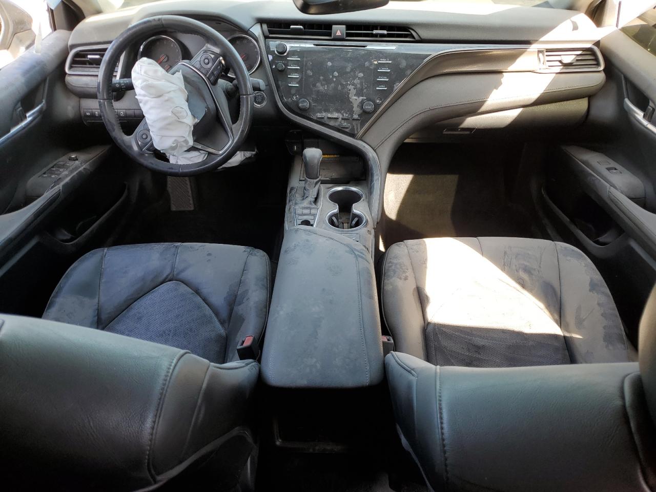 2019 Toyota Camry VIN 4T1B61HK2KU249345 Copart auction photo, front end / side damage thumbnail 8